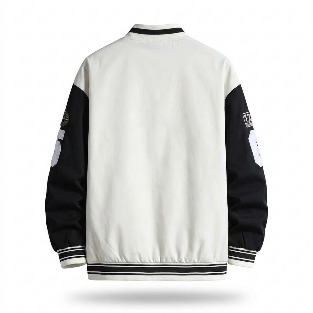 Lederjacken Outlet24 - Talar | Bestickt Zweifarbig Jacke Unisex