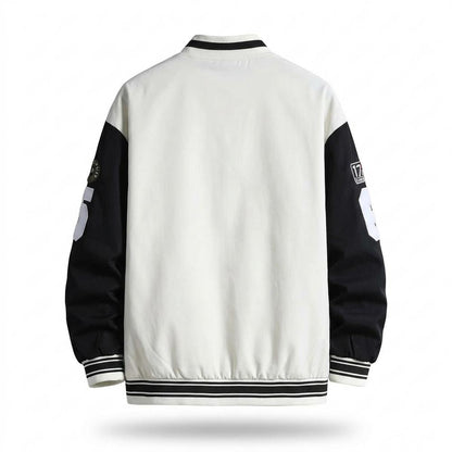 Lederjacken Outlet24 - Talar | Bestickt Zweifarbig Jacke Unisex