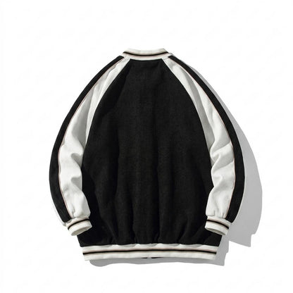 Lederjacken Outlet24 - Tahal | Gerippt Gestreift Jacke Unisex
