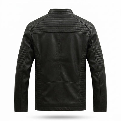 Lederjacken Outlet24 - Lupot | Gesteppt Tailliert Lederjacke Herren