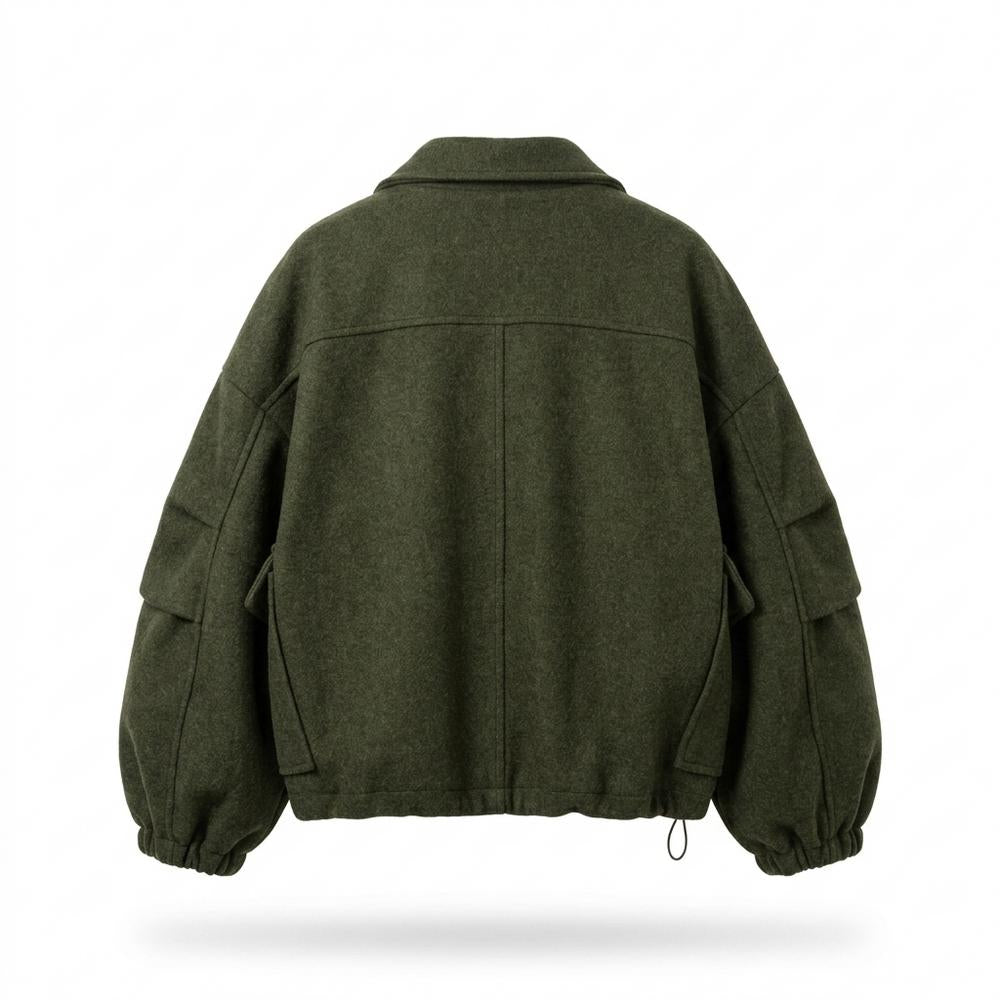 Lederjacken Outlet24 - Yiwol | Reißverschluss Kurz Geschnittene Jacke Damen