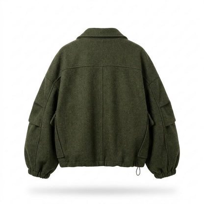Lederjacken Outlet24 - Yiwol | Reißverschluss Kurz Geschnittene Jacke Damen