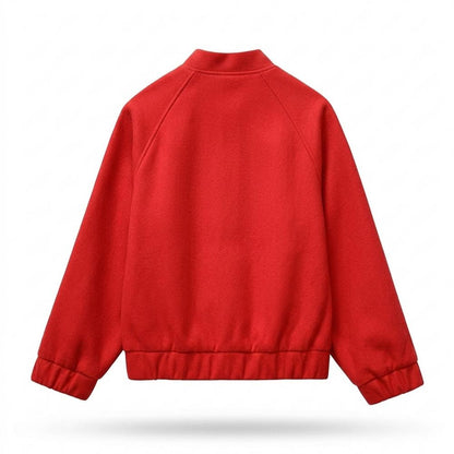 Lederjacken Outlet24 - Kokov | Gefilzt Geknöpft Jacke Unisex
