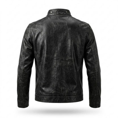 Lederjacken Outlet24 - Tuzos | Strukturiert Figurbetont Lederjacke Herren
