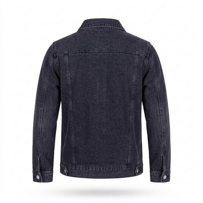 Lederjacken Outlet24 - Kagod | Geknöpft Gewaschen Jacke Herren