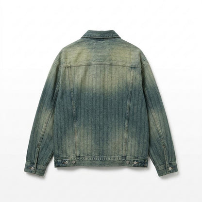 Lederjacken Outlet24 - Zebes | Verwaschene Langärmelige Jacke Unisex