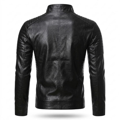 Lederjacken Outlet24 - Casir | Gesteppt Tailliert Lederjacke Herren
