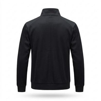 Lederjacken Outlet24 - Zehal | Stehkragen Fleece Jacke Herren