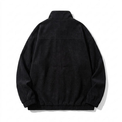 Lederjacken Outlet24 - Tabom | Gerippte Weitgeschnittene Jacke Unisex