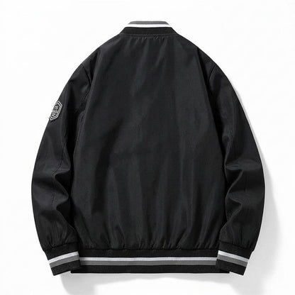 Lederjacken Outlet24 - Yasev | Gestreifte Langärmlige Jacke Herren