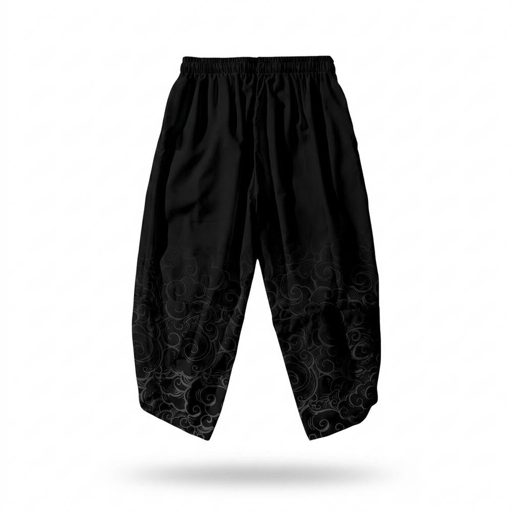 Lederjacken Outlet24 - Luwom | Gemusterte Kordelzug Hose Unisex