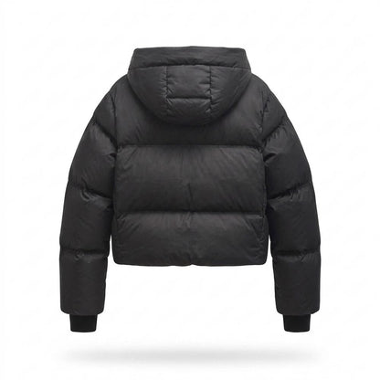Lederjacken Outlet24 - Euwik | Wattierte Kurzgeschnittene Jacke Damen