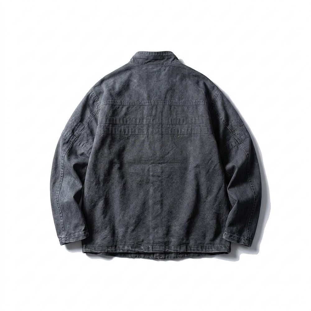 Lederjacken Outlet24 - Eltal | Strukturiert Kastige Jacke Unisex