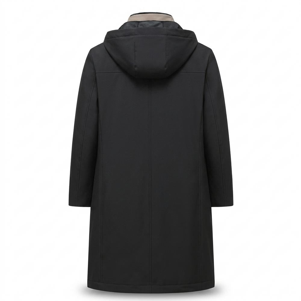 Lederjacken Outlet24 - Yeted | Wattierter Langgeschnittener Mantel Herren