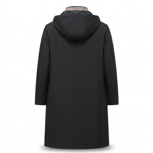 Lederjacken Outlet24 - Yeted | Wattierter Langgeschnittener Mantel Herren