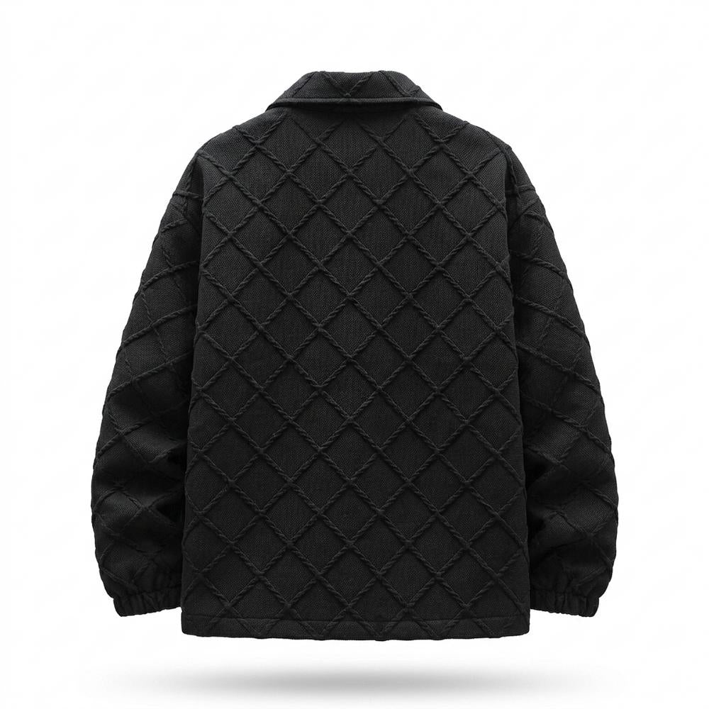 Lederjacken Outlet24 - Ziker | Gesteppt Locker Jacke Herren