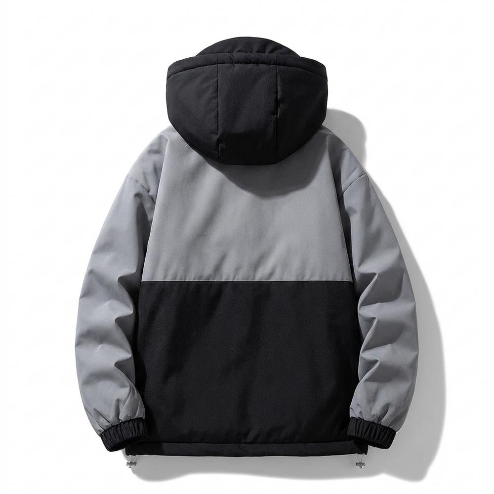 Lederjacken Outlet24 - Veson | Gefüttert Zweifarbig Jacke Herren