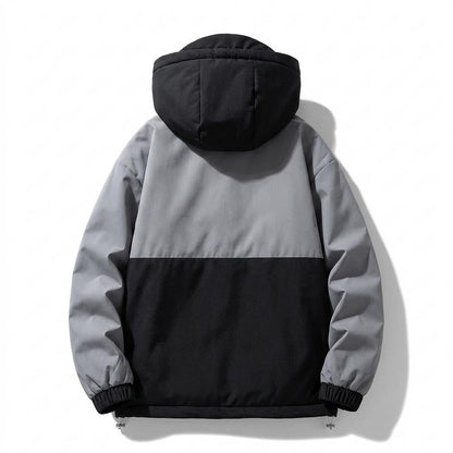Lederjacken Outlet24 - Veson | Gefüttert Zweifarbig Jacke Herren