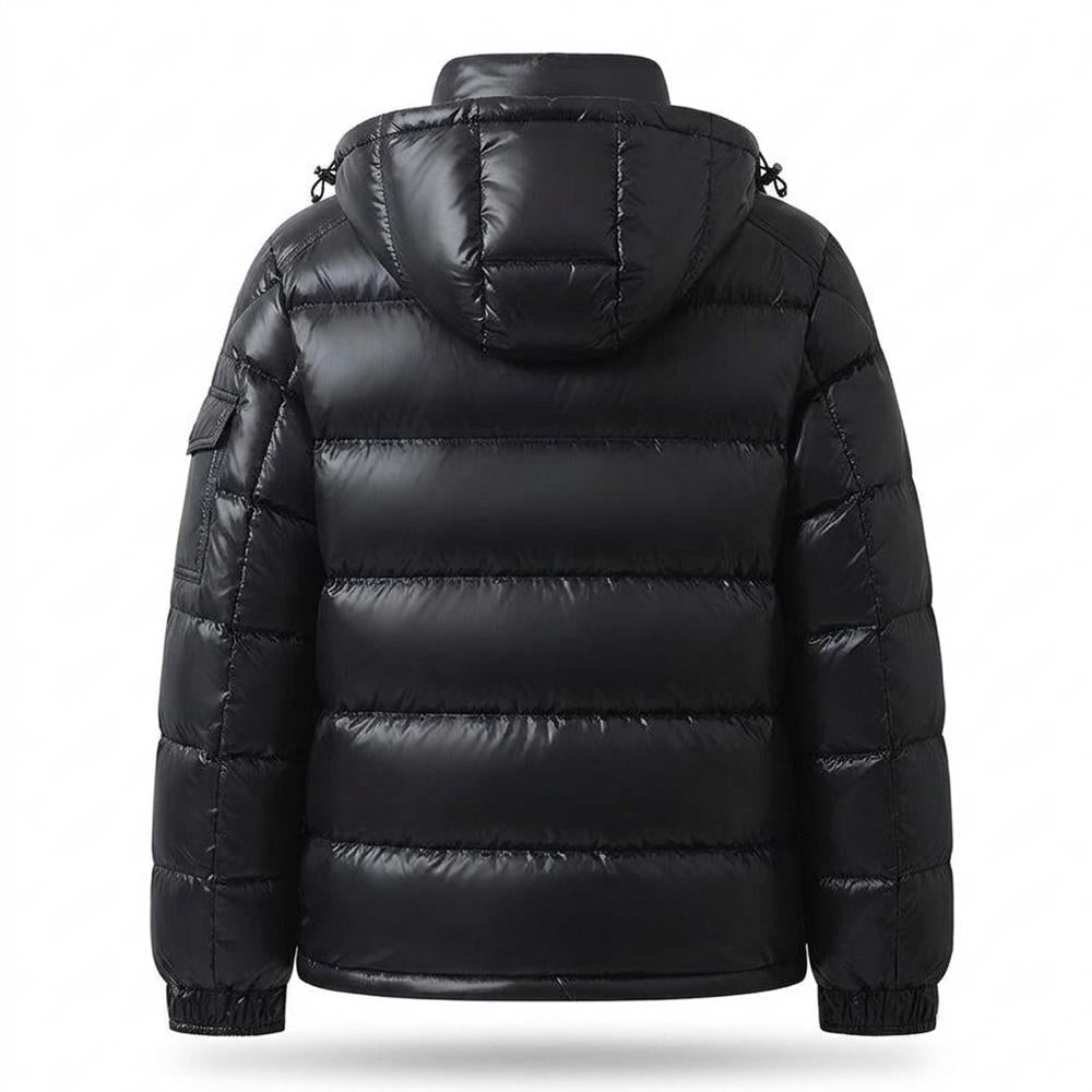 Lederjacken Outlet24 - Didud | Wattierte Glänzende Jacke Unisex