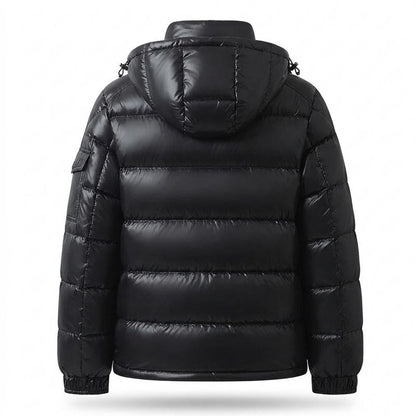 Lederjacken Outlet24 - Didud | Wattierte Glänzende Jacke Unisex