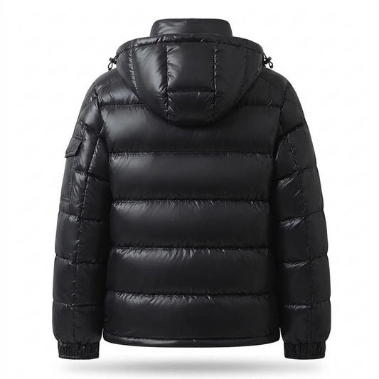 Lederjacken Outlet24 - Didud | Wattierte Glänzende Jacke Unisex