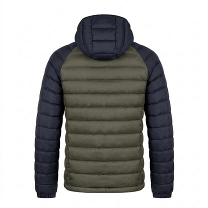 Lederjacken Outlet24 - Kanil | Gesteppt Zweifarbig Jacke Herren