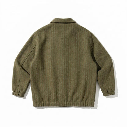 Lederjacken Outlet24 - Nohor | Strukturiert Gestreift Jacke Unisex