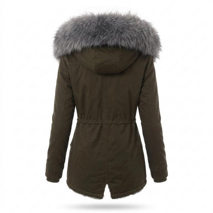 Lederjacken Outlet24 - Kikad | Warm Gefüttert Mantel Damen