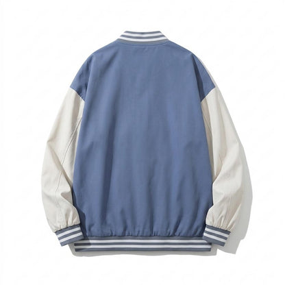 Lederjacken Outlet24 - Kavev | Zweifarbig Gestreift Jacke Unisex