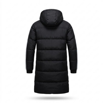 Lederjacken Outlet24 - Katen | Gesteppter Langer Mantel Unisex