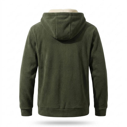 Lederjacken Outlet24 - Nasal | Gefütterter Fleece Hoodie Unisex