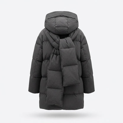Lederjacken Outlet24 - Eabin | Wattiert Lang Mantel Damen