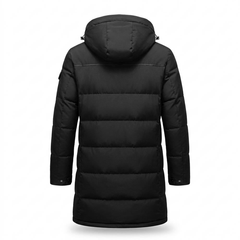 Lederjacken Outlet24 - Vurod | Wattierter Kapuzen Mantel Herren