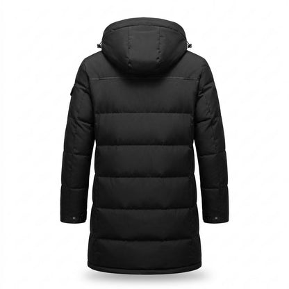 Lederjacken Outlet24 - Vurod | Wattierter Kapuzen Mantel Herren