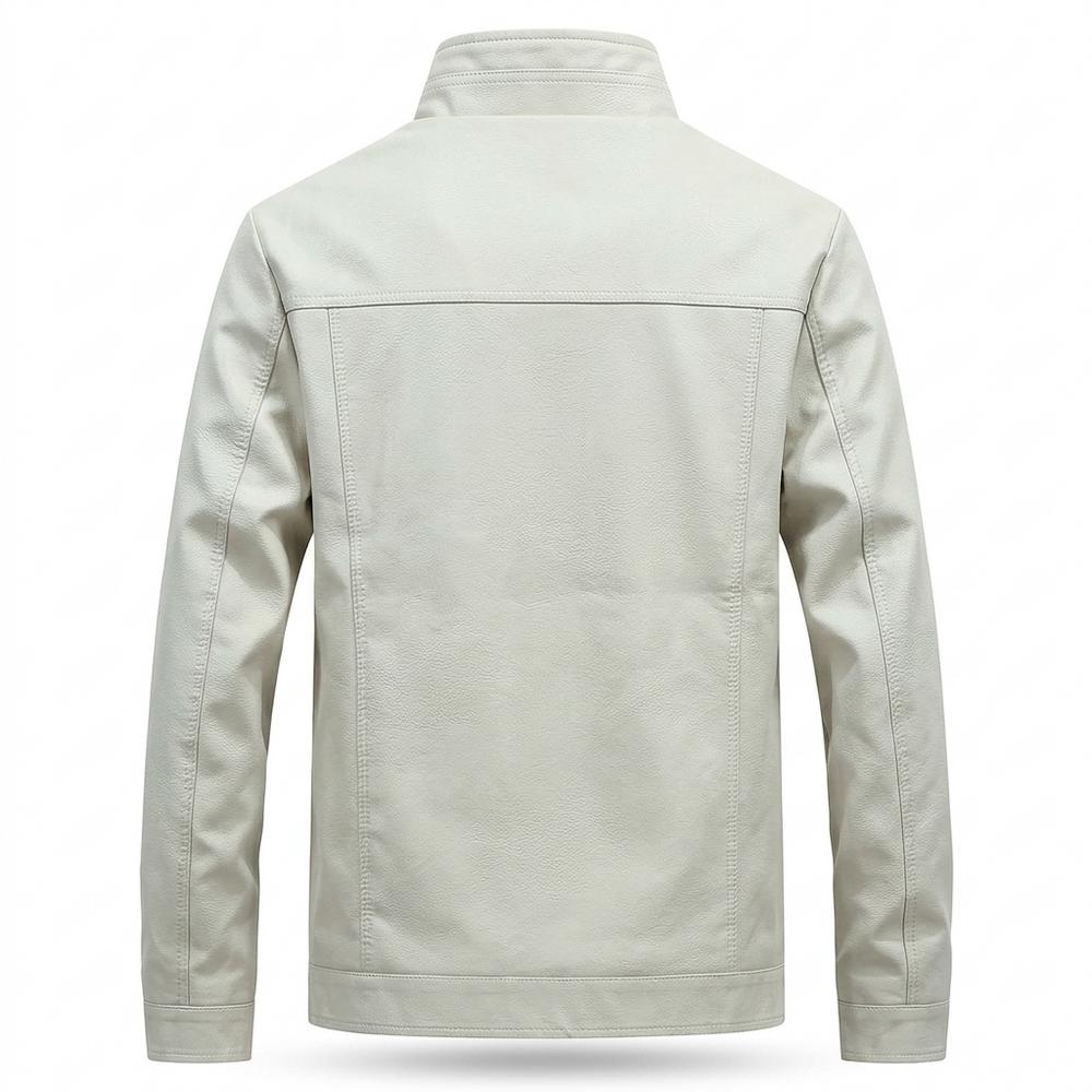 Lederjacken Outlet24 - Mumik | Gefüttert Tailliert Lederjacke Herren