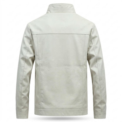 Lederjacken Outlet24 - Mumik | Gefüttert Tailliert Lederjacke Herren