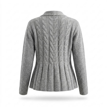 Lederjacken Outlet24 - Milol | Taillierter Gestrickter Cardigan Damen