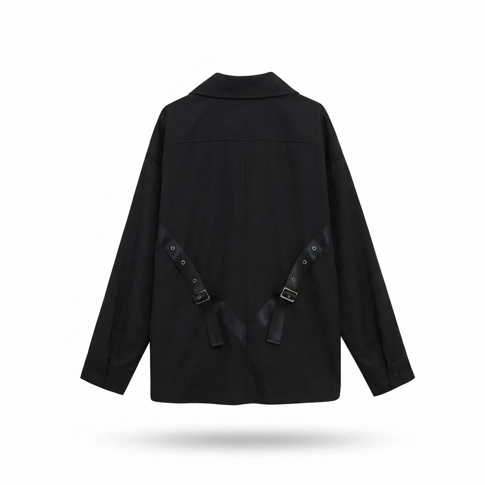 Lederjacken Outlet24 - Logov | Verziertes Langärmliges Hemd Unisex