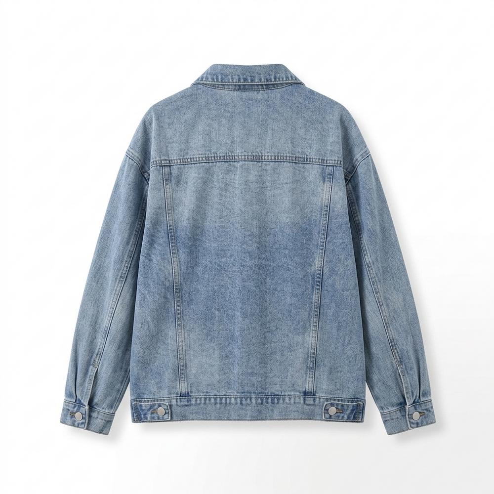 Lederjacken Outlet24 - Togal | Oversize Geknöpfte Jacke Damen