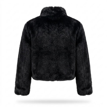 Lederjacken Outlet24 - Ridod | Gefütterte Plüschige Jacke Damen