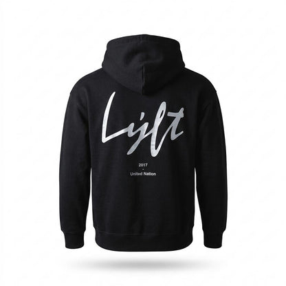 Lederjacken Outlet24 - Dedot | Bedruckter Lockerer Hoodie Herren