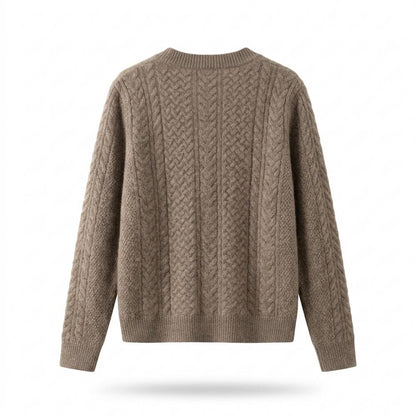 Lederjacken Outlet24 - Domer | Gestrickt Strukturiert Cardigan Damen