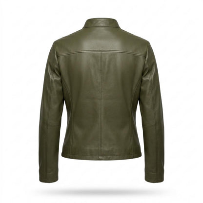 Lederjacken Outlet24 - Nitom | Tailliert Kurz Lederjacke Damen
