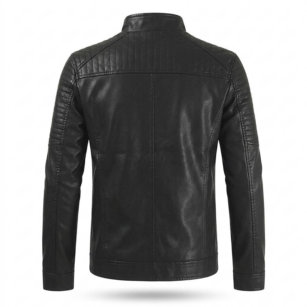 Lederjacken Outlet24 - Kamar | Gefüttert Gesteppt Lederjacke Herren