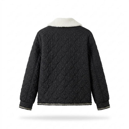 Lederjacken Outlet24 - Renuv | Gesteppte Strukturierte Jacke Damen