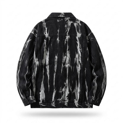 Lederjacken Outlet24 - Nisel | Gewaschen Geknöpft Jacke Unisex