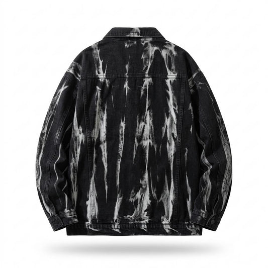 Lederjacken Outlet24 - Nisel | Gewaschen Geknöpft Jacke Unisex