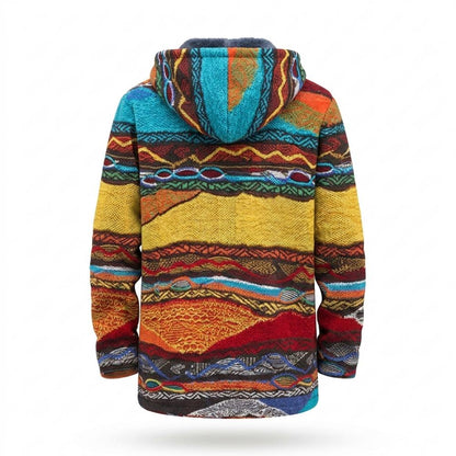 Lederjacken Outlet24 - Rinuk | Gefüttert Gestrickt Strickjacke Herren