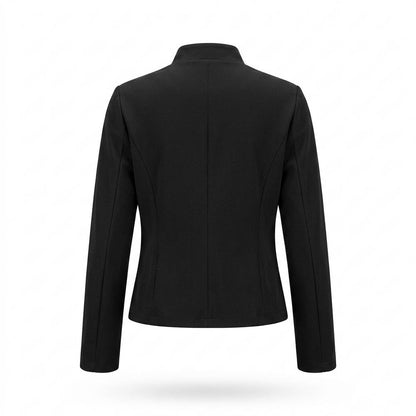 Lederjacken Outlet24 - Lorok | Tailliert Doppelreihig Jacke Damen