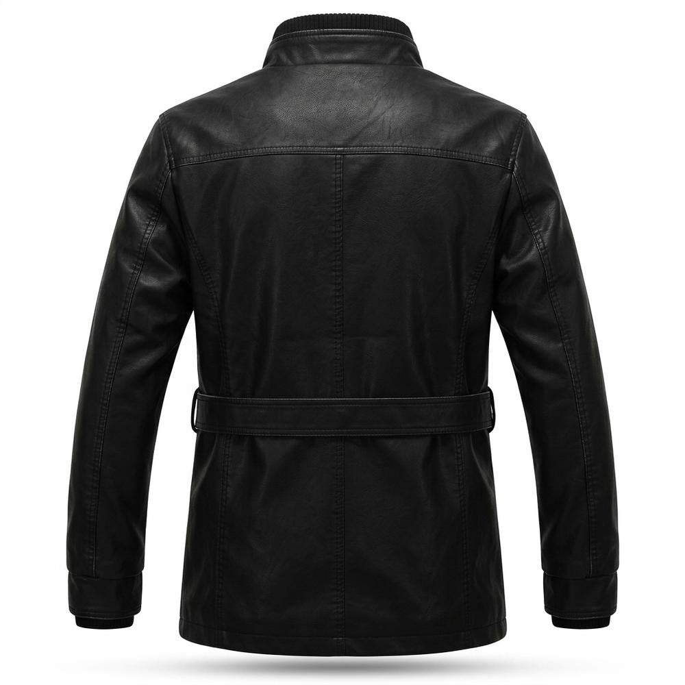 Lederjacken Outlet24 - Lutar | Aufwendig Gefüttert Lederjacke Herren